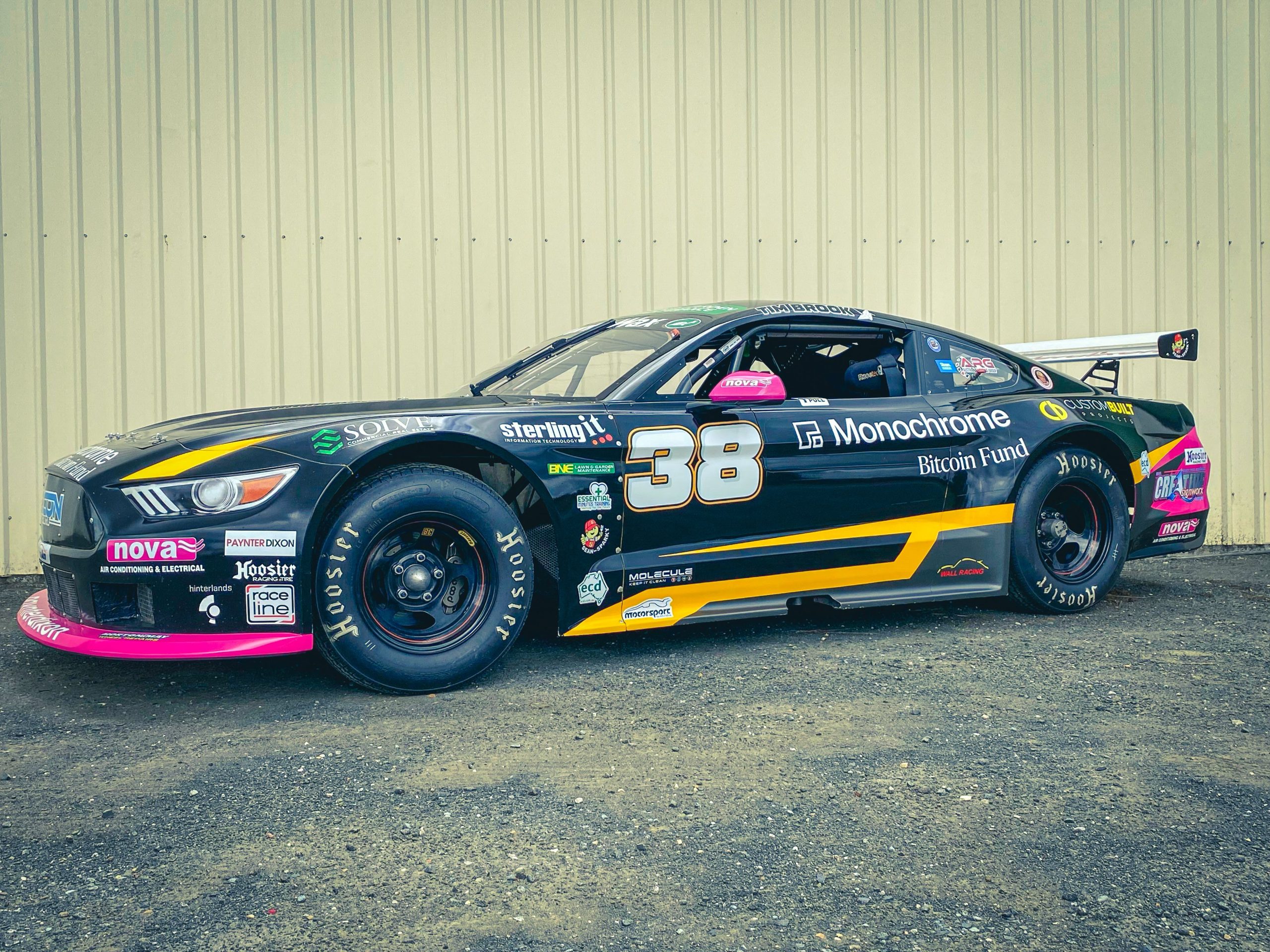 Monochrome to Back Tim Brook’s #38 Trans Am for Round 2 