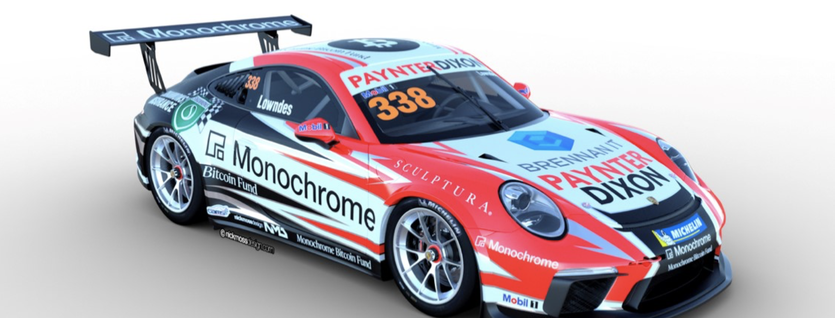 Lowndes and Wall Racing announce partnership with Monochrome Asset Management